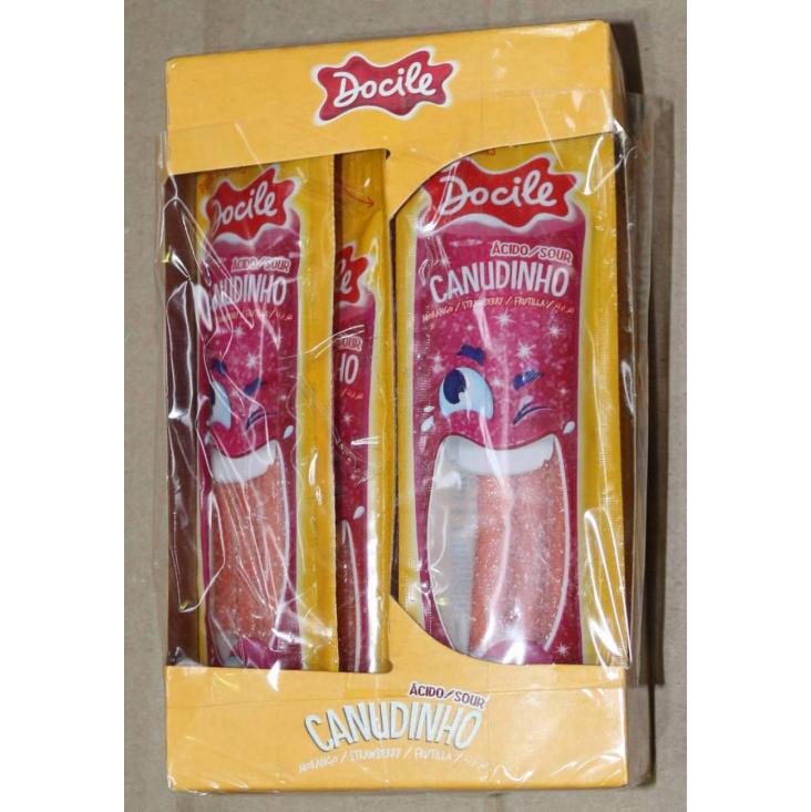 Мармелад жевательный Docile Sour Strawberry Pencil 15 г