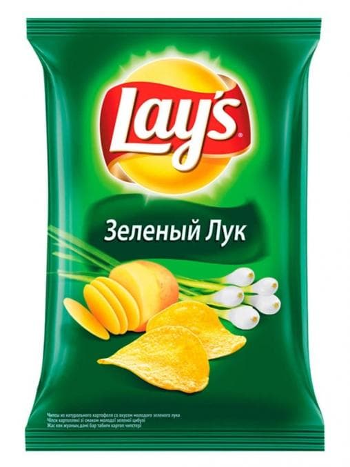 Чипсы LAYS Зеленый лук 50 г