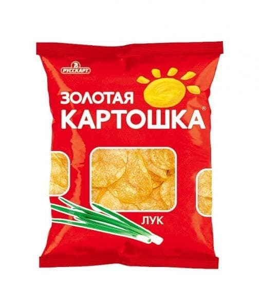 Чипсы Золотая Картошка ЛУК 40 г