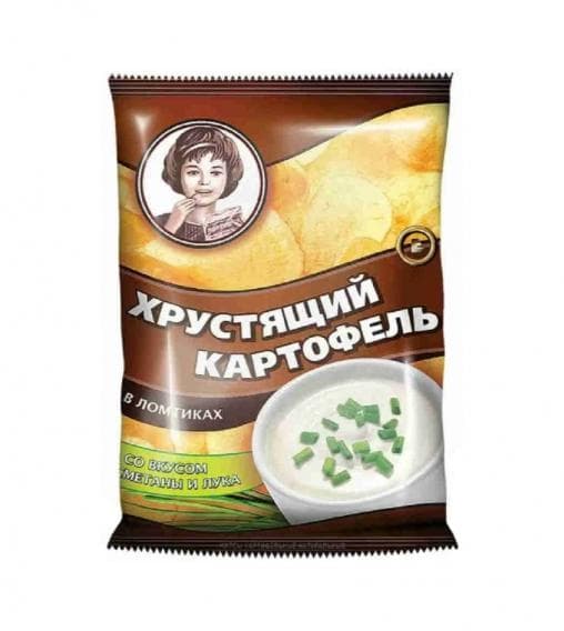 Чипсы Хрустящий картофель Сметана Лук 40 г