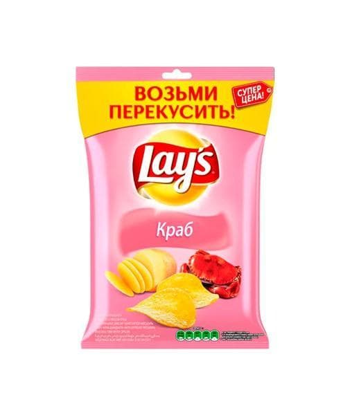 Чипсы Lays Краб 40 г