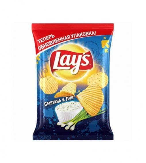 Чипсы Lays Сметана Лук 40 г