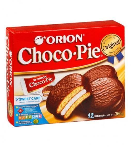 Orion Choco Pie Original 30 г по 12 шт/кор