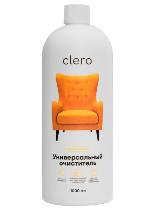 Очиститель CLERO универсальный без разводов, 1000 мл