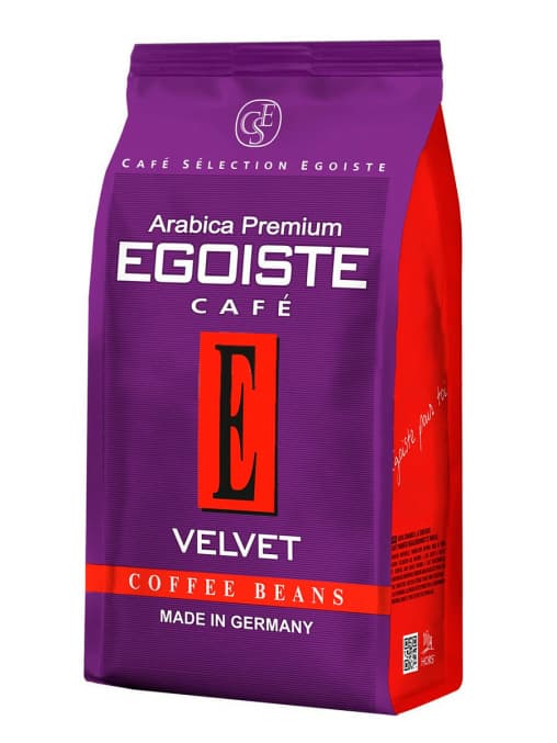 Кофе в зернах Egoiste VELVET 100% Arabica Premium 200 г