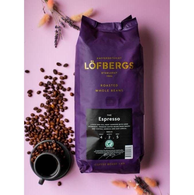 Кофе в зернах Lofbergs Espresso 1000 г