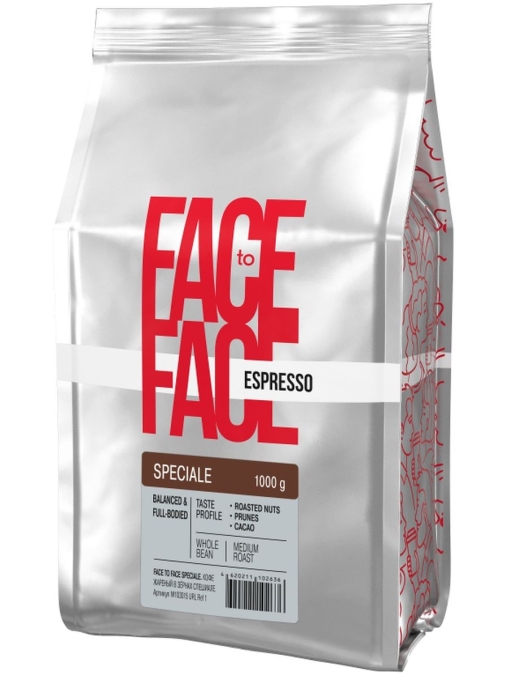Кофе в зернах Face to Face SPECIALE 1000 г