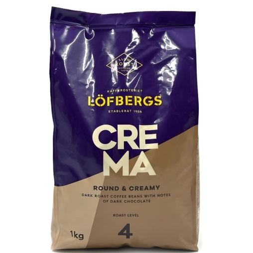 Кофе в зернах Lofbergs Crema 1000 г