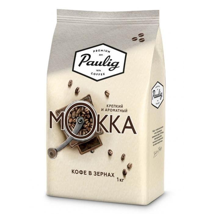 Кофе в зернах Paulig Mokka 1000 г