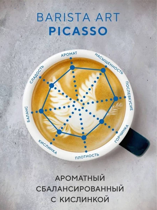 Кофе в зернах Barista ART Picasso Пикассо 1000 г