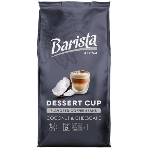 Кофе в зернах Barista Aroma Desert cup со вкусом кокоса и чизкейка 1000 г