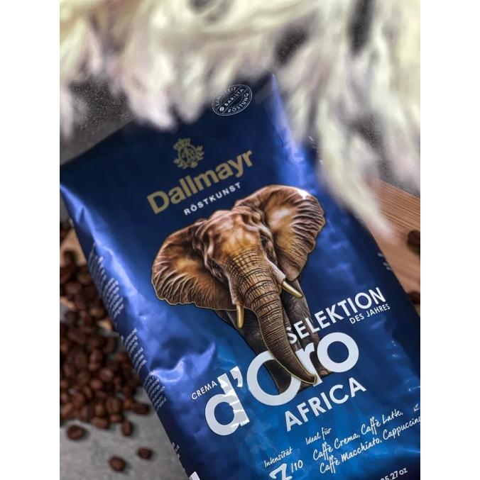 Кофе в зернах Dallmayr Crema d'Oro Selektion AFRICA 1000 г