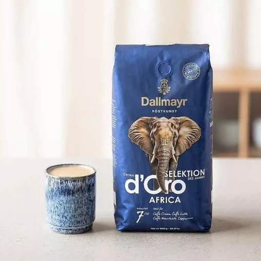Кофе в зернах Dallmayr Crema d'Oro Selektion AFRICA 1000 г