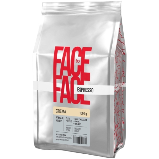 Кофе в зернах Face to Face CREMA 1000 г