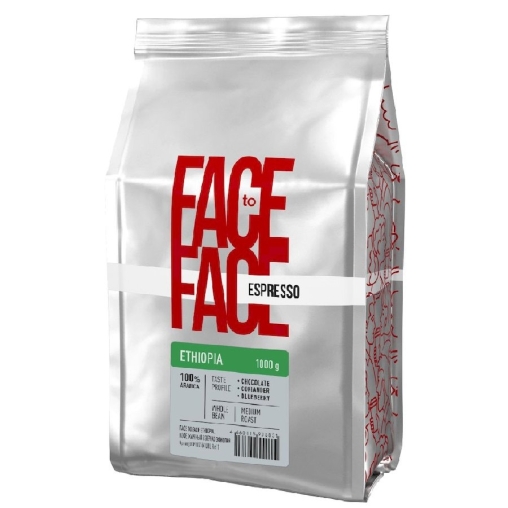 Кофе в зернах Face to Face ETHIOPIA 1000 г