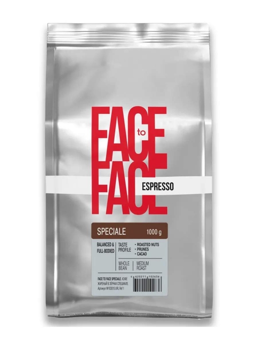 Кофе в зернах Face to Face SPECIALE 1000 г