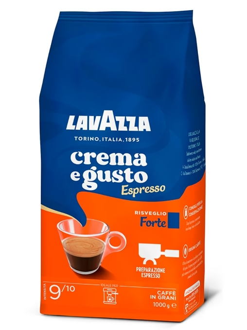 Кофе в зернах Lavazza CREMA e GUSTO Espresso Forte 1000 г