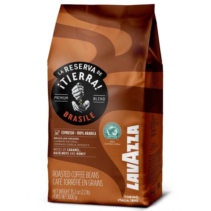 Кофе в зернах Lavazza ¡TIERRA! Brasile 100% Arabica 1000 г