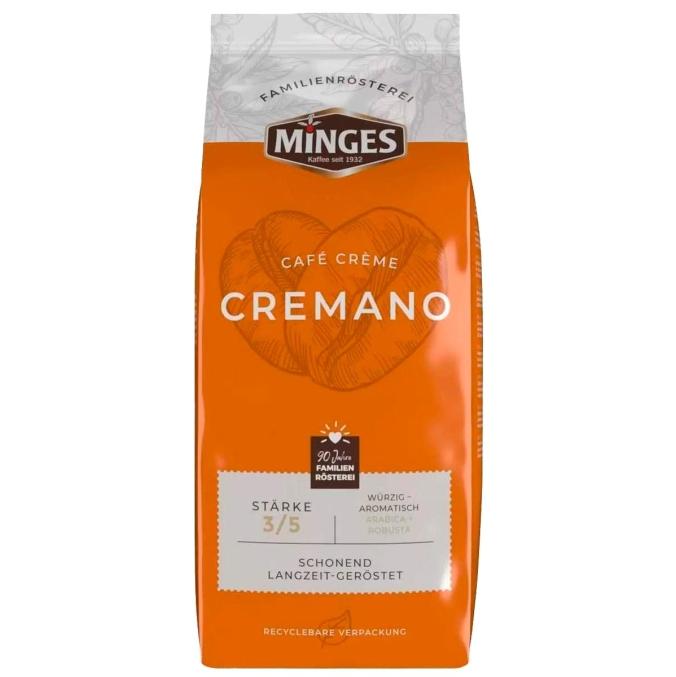 Кофе в зернах Minges Cafe Cremano 1000 г