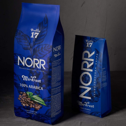 Кофе в зернах NORR MORKROST №17 1000 г