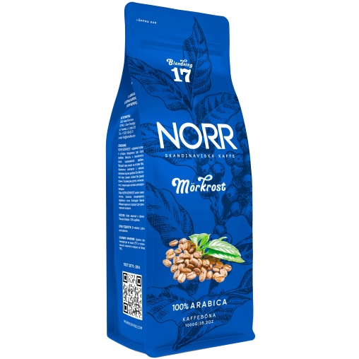 Кофе в зернах NORR MORKROST №17 1000 г