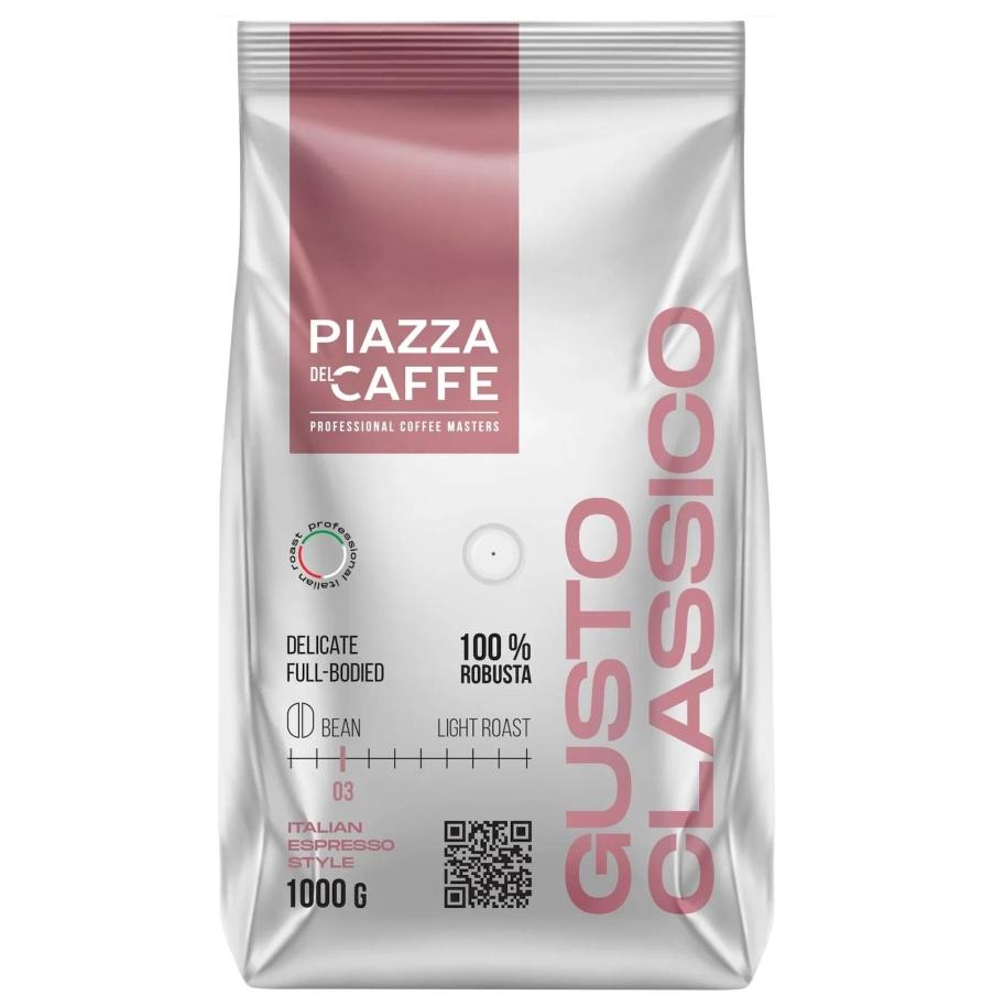 Кофе в зернах Piazza del Caffe Gusto Classico 1000 г