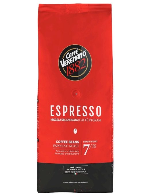 Кофе в зернах Vergnano Espresso 1000 г