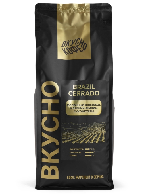 ВКУСНО КОФЕ в зернах Italiano Crema 1000 г