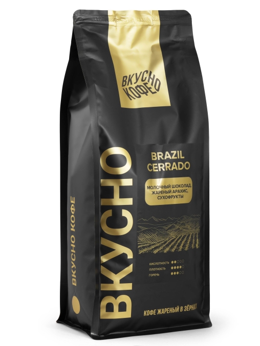 ВКУСНО КОФЕ в зернах Italiano Crema 1000 г