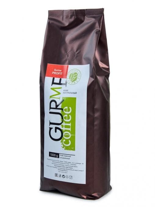 Кофе в зернах GURME Profit 1000 гр