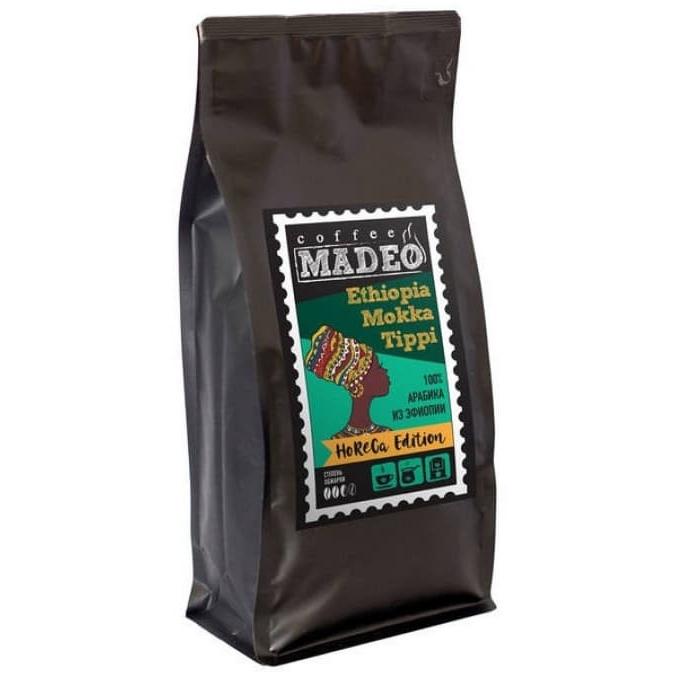 Кофе в зернах Madeo Ethiopia Mokka Tippi 1000 г