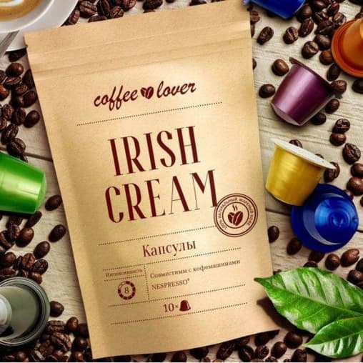 Кофе-капсулы Nespresso Coffeelover Irish Cream 5.5 г