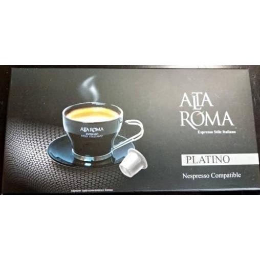 Кофе-капсулы AltaRoma Platino Nespresso