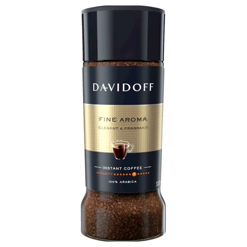 Кофе растворимый Davidoff Fine Aroma стекло 100 г Кофе растворимый Davidoff Fine Aroma стекло 100 г