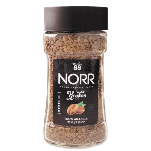Кофе NORR N88 Kraken растворимый сублимированный стекл. банка 95 г