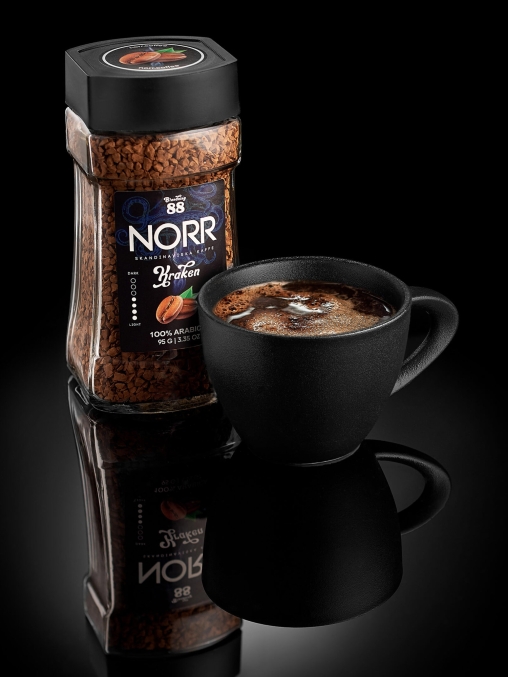 Кофе NORR N88 Kraken растворимый сублимированный стекл. банка 95 г