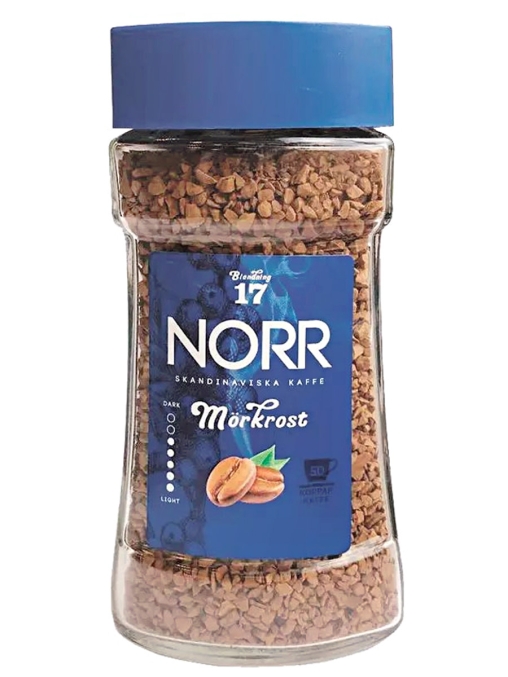 Кофе NORR N17 Morkrost растворимый сублимированный стекл. банка 95 г