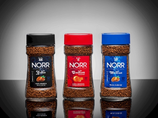 Кофе NORR N88 Kraken растворимый сублимированный стекл. банка 95 г