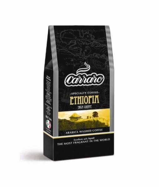 Кофе молотый Carraro Моносорт Арабика Ethiopia 62.5 г