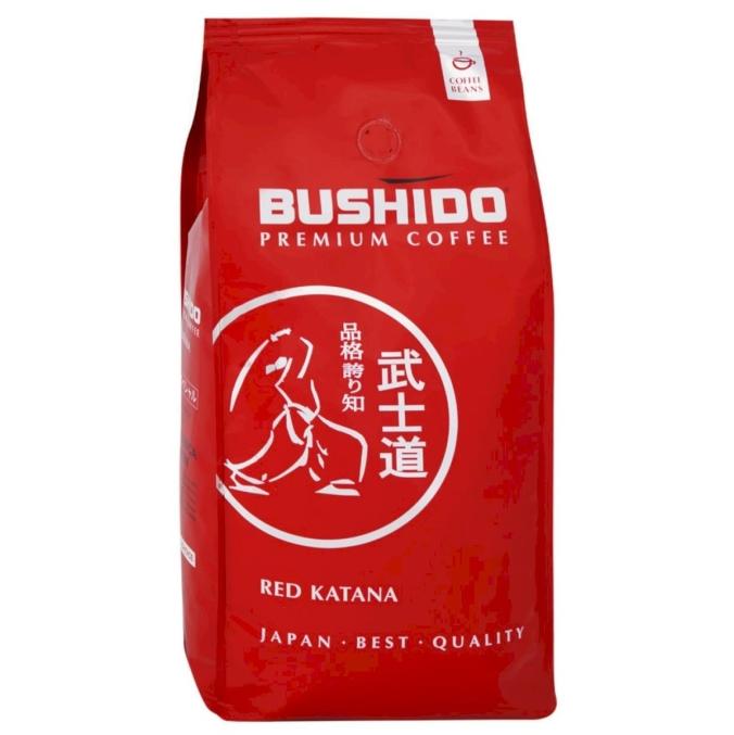 Кофе в зернах Bushido RED Katana 1000 г