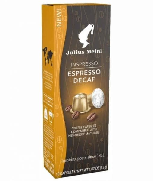 Кофе капсулы Julius Meinl Espresso Decaf Nespresso