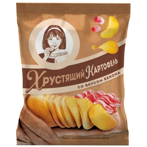 Чипсы Хрустящий картофель Бекон 40 г