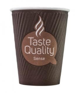 Бумажный стакан Taste Quality Sense двухслойный d=90 300 мл