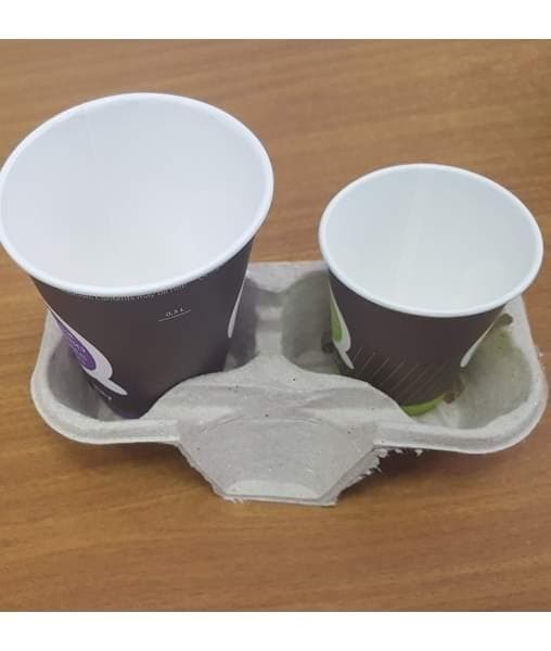 Держатель стаканов cup holder на 2 стакана Светлый