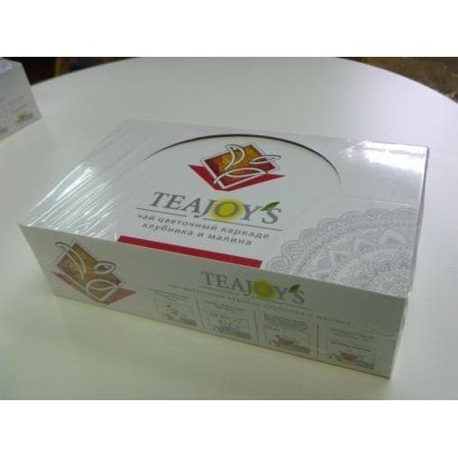 Чай каркаде TeaJoys клубника и малина 100 пак. × 1.5 г