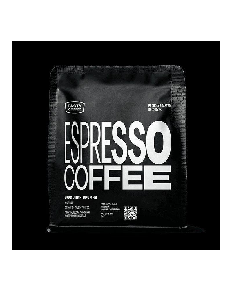 Кофе в зернах Tasty Coffee Эфиопия Оромия 250г