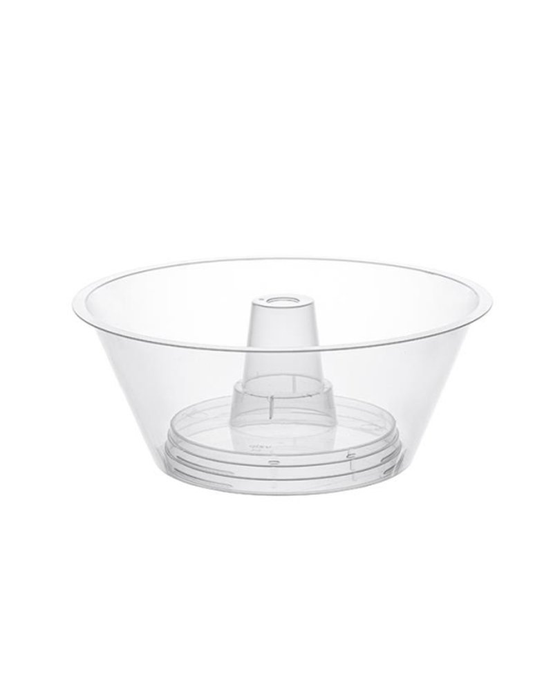Снек-тарелка на стаканы Bubble cup (90 мм) ПП 1039П D=165мм Выс:65мм цвет прозр. 700мл ОЗЛП/ВЗЛП (х1/168)