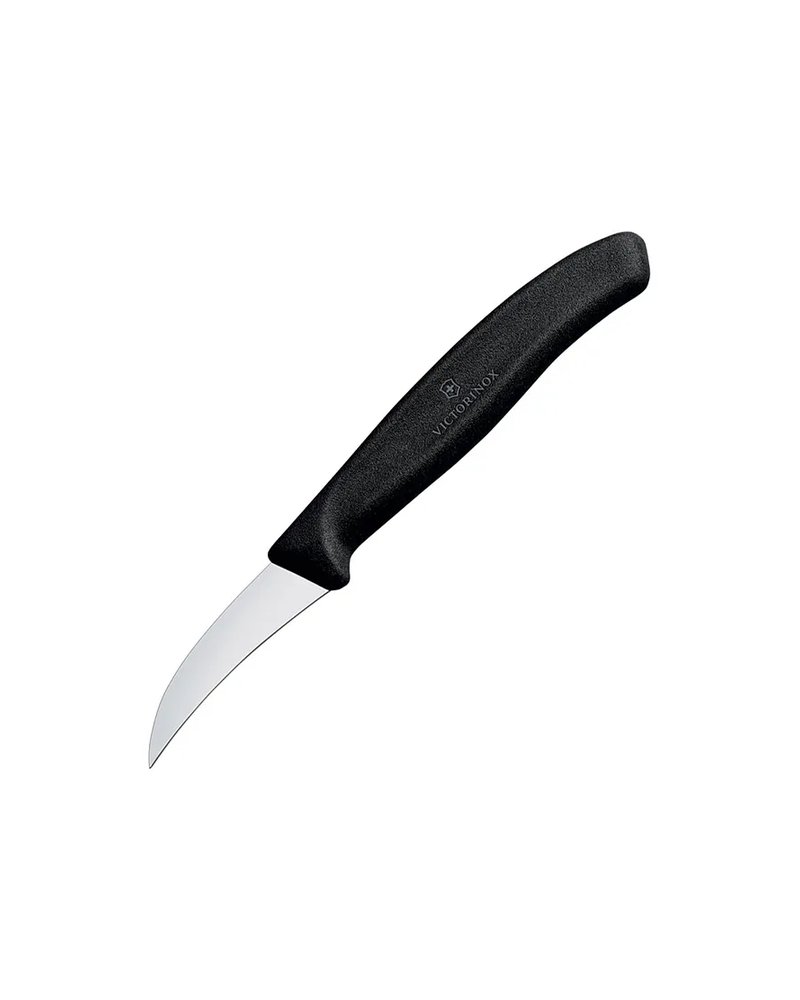 Нож для фигурной нарезки сталь нерж.,пластик ,L=155/55,B=13мм металлич.,черный