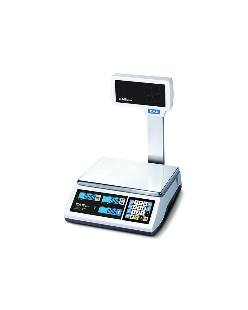 Весы электр.торговые со стойкой CAS ER JR-6CBU