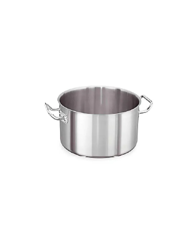 Кастрюля с крышкой сталь нерж. 14,1л D=30,H=20см матовый